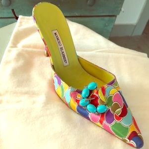 Manolo Blahnik shoe
